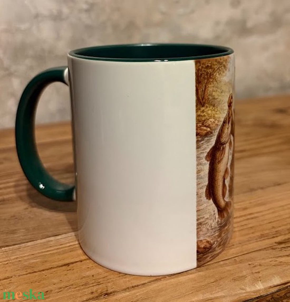 Kobold halat fog a patakban bögre - otthon & életmód - konyhafelszerelés, tálalás - tálalás - bögre & csésze - Meska.hu