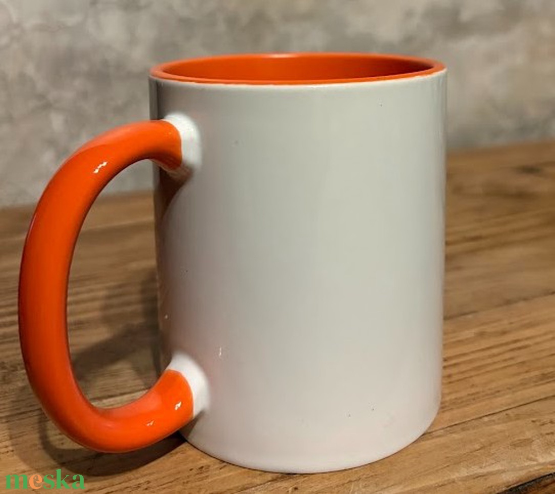 Törpe süllőt fog a patakban - otthon & életmód - konyhafelszerelés, tálalás - tálalás - bögre & csésze - Meska.hu