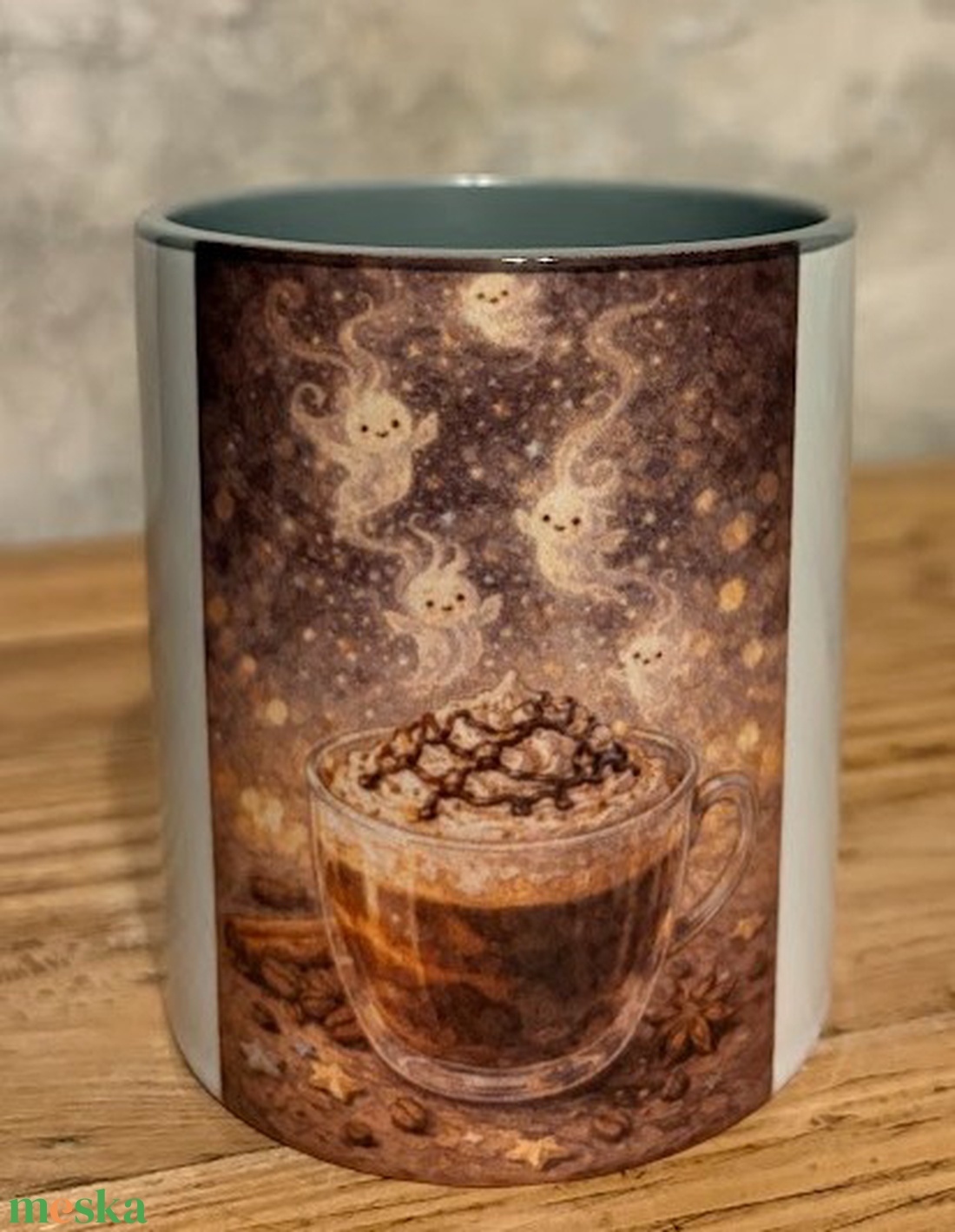 Gőzölgő kávé bögre - otthon & életmód - konyhafelszerelés, tálalás - tálalás - bögre & csésze - Meska.hu