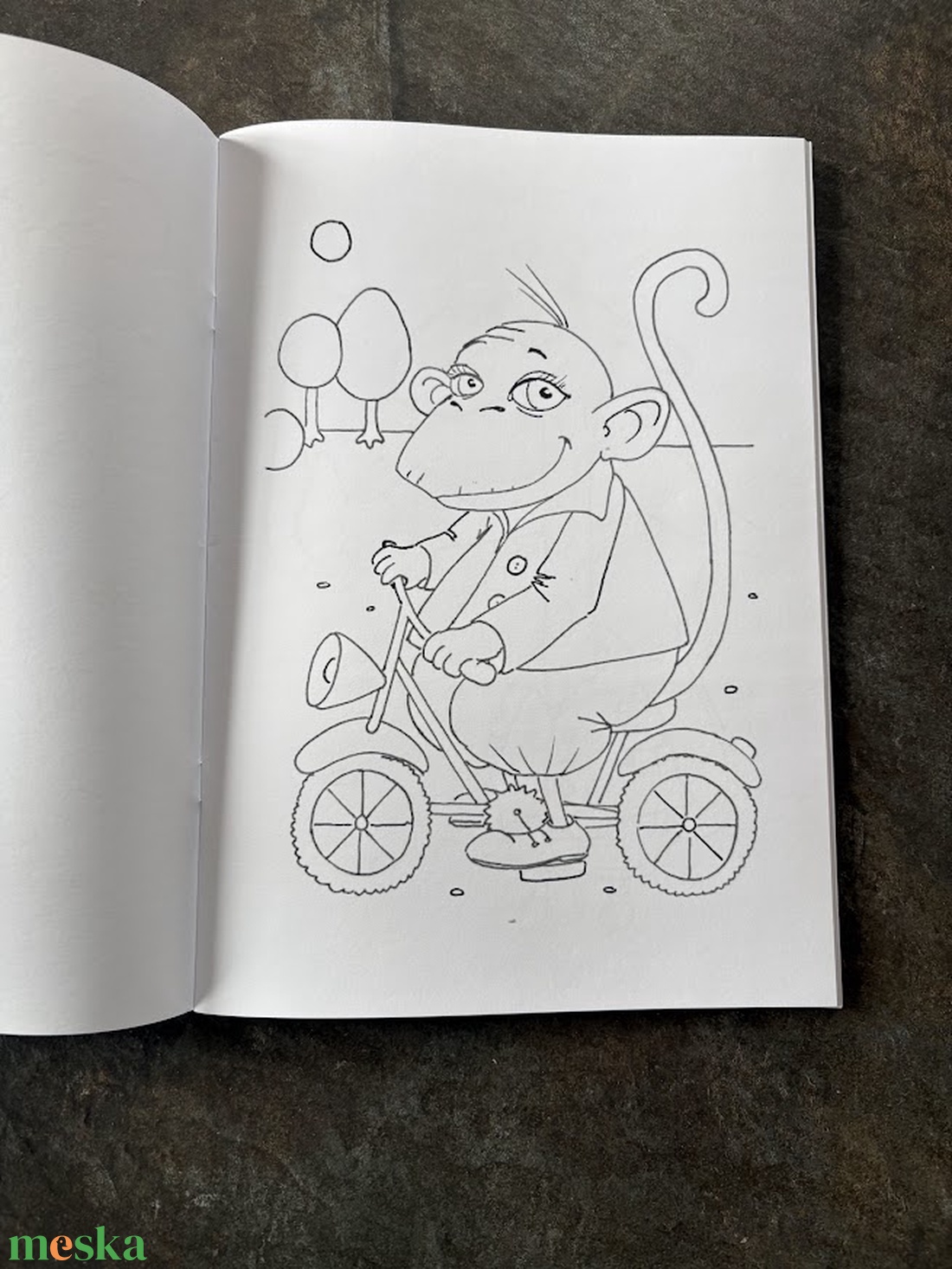 Egzotikus állatok színező/kifestő füzet kézzel készült rajzokból - otthon & életmód - papír, írószer - színező - Meska.hu