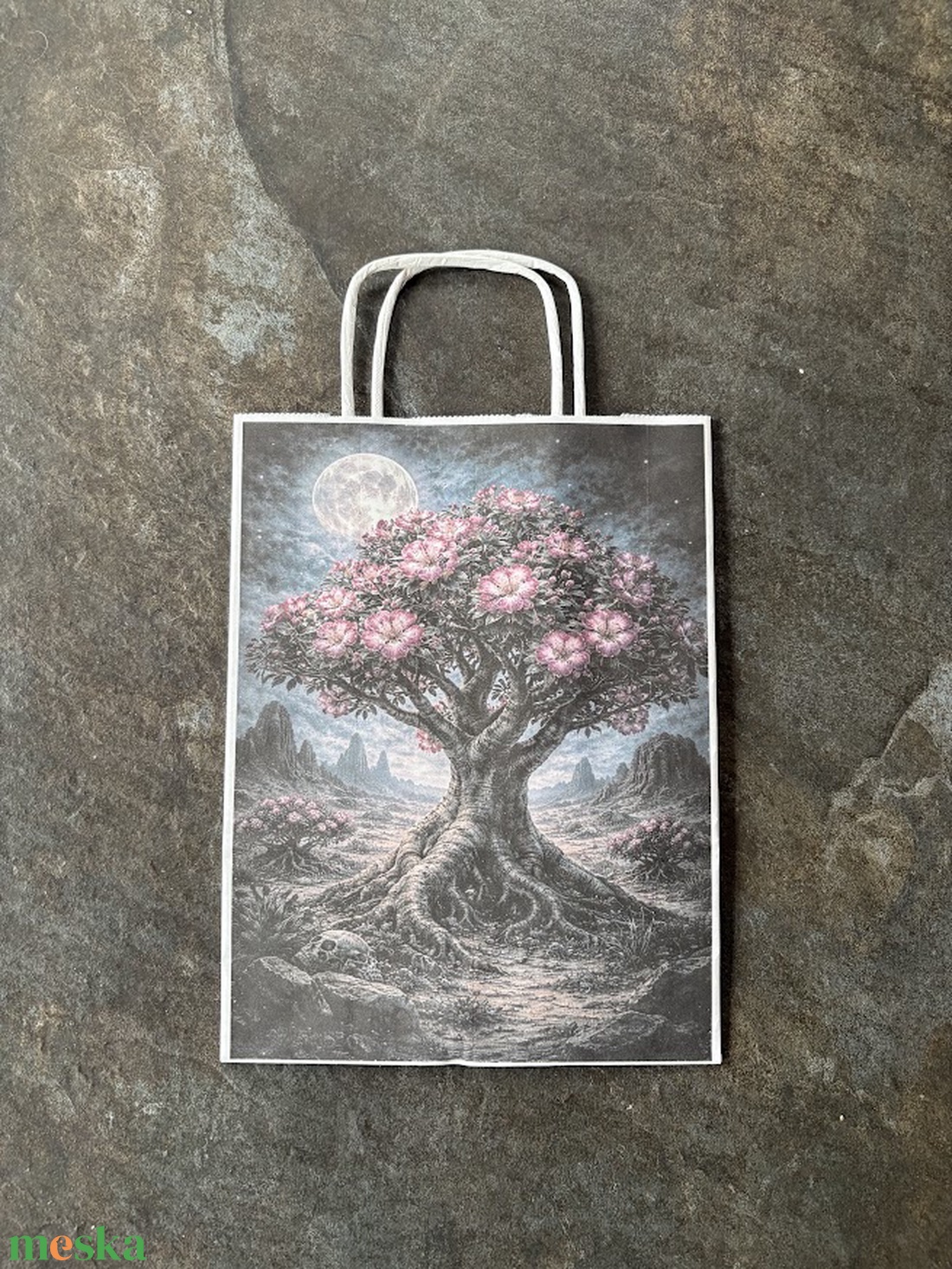 Ajándéktasak - Gótikus sivatagi rózsa - otthon & életmód - papír, írószer - ajándékozás kellékei - ajándékzsák, csomagolás - Meska.hu