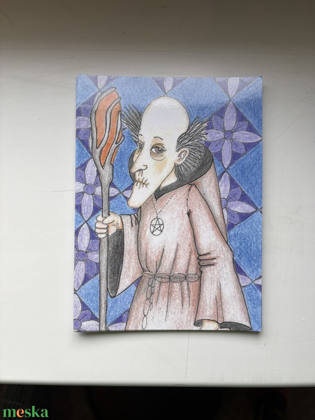 Képeslap - A Mester - otthon & életmód - papír, írószer - ajándékozás kellékei - képeslap, üdvözlőlap - Meska.hu