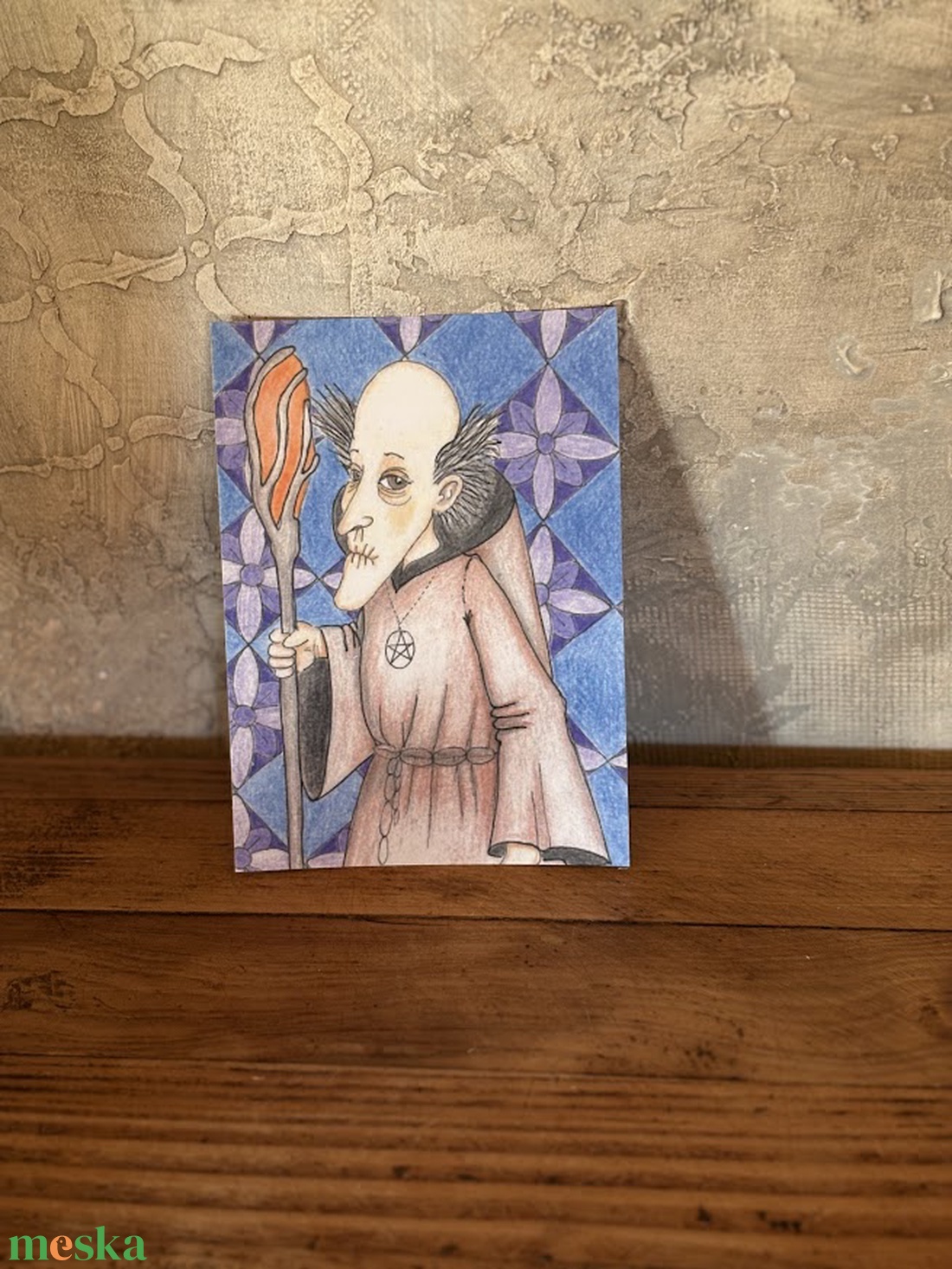 Képeslap - A Mester - otthon & életmód - papír, írószer - ajándékozás kellékei - képeslap, üdvözlőlap - Meska.hu