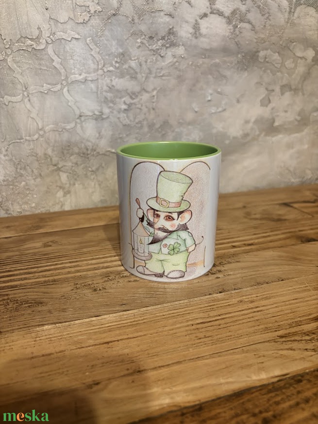 Szent Patrik bögre - otthon & életmód - konyhafelszerelés, tálalás - tálalás - bögre & csésze - Meska.hu