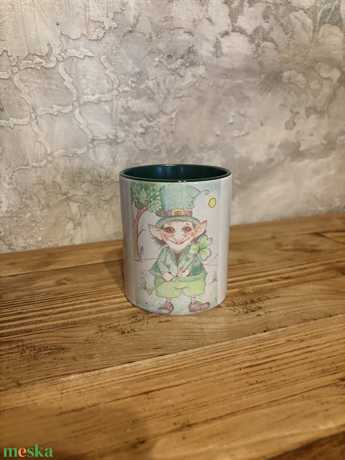 Szent Patrik bögre - otthon & életmód - konyhafelszerelés, tálalás - tálalás - bögre & csésze - Meska.hu