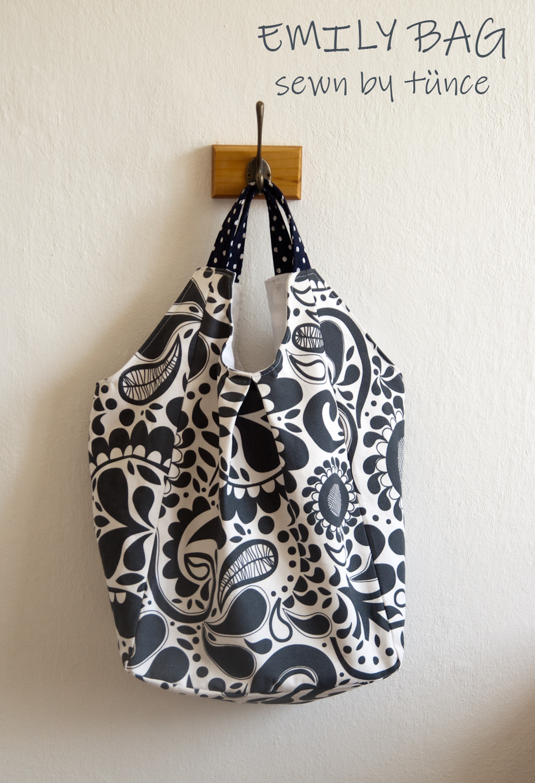 Emily - Nagy pakolós vászontáska -  - Meska.hu