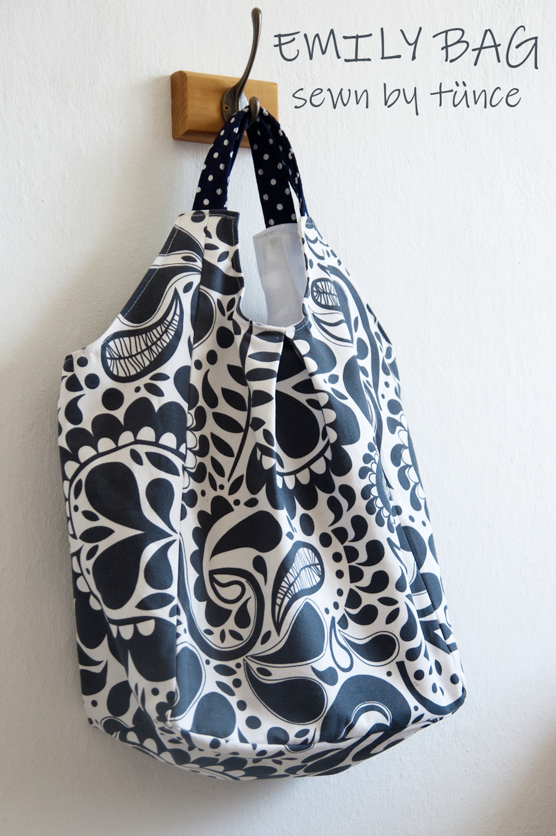 Emily - Nagy pakolós vászontáska -  - Meska.hu