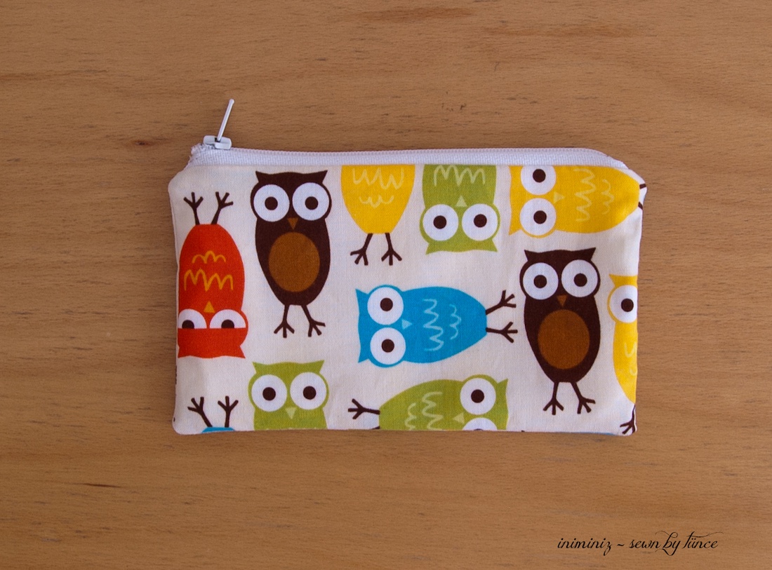 Inimini baglyos neszi, cipzáros pénztárca, zsebkendőtartó, bármitartó -  - Meska.hu