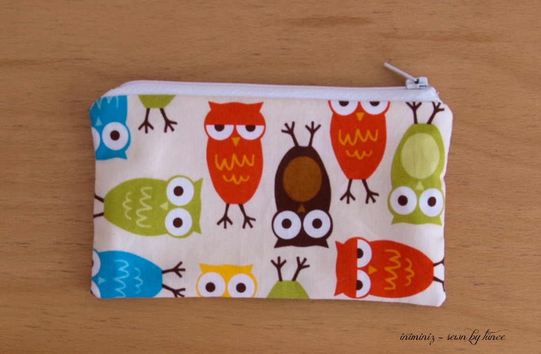 Inimini baglyos neszi, cipzáros pénztárca, zsebkendőtartó, bármitartó -  - Meska.hu