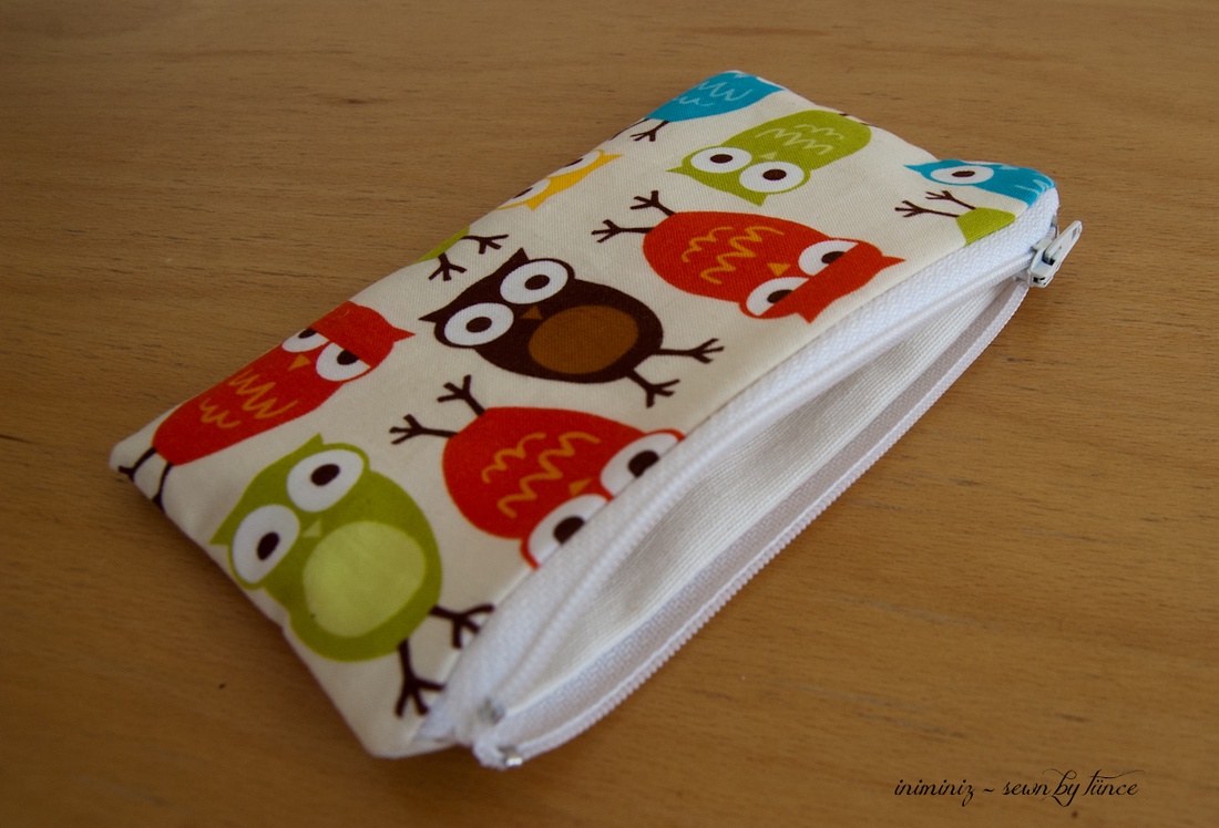 Inimini baglyos neszi, cipzáros pénztárca, zsebkendőtartó, bármitartó -  - Meska.hu