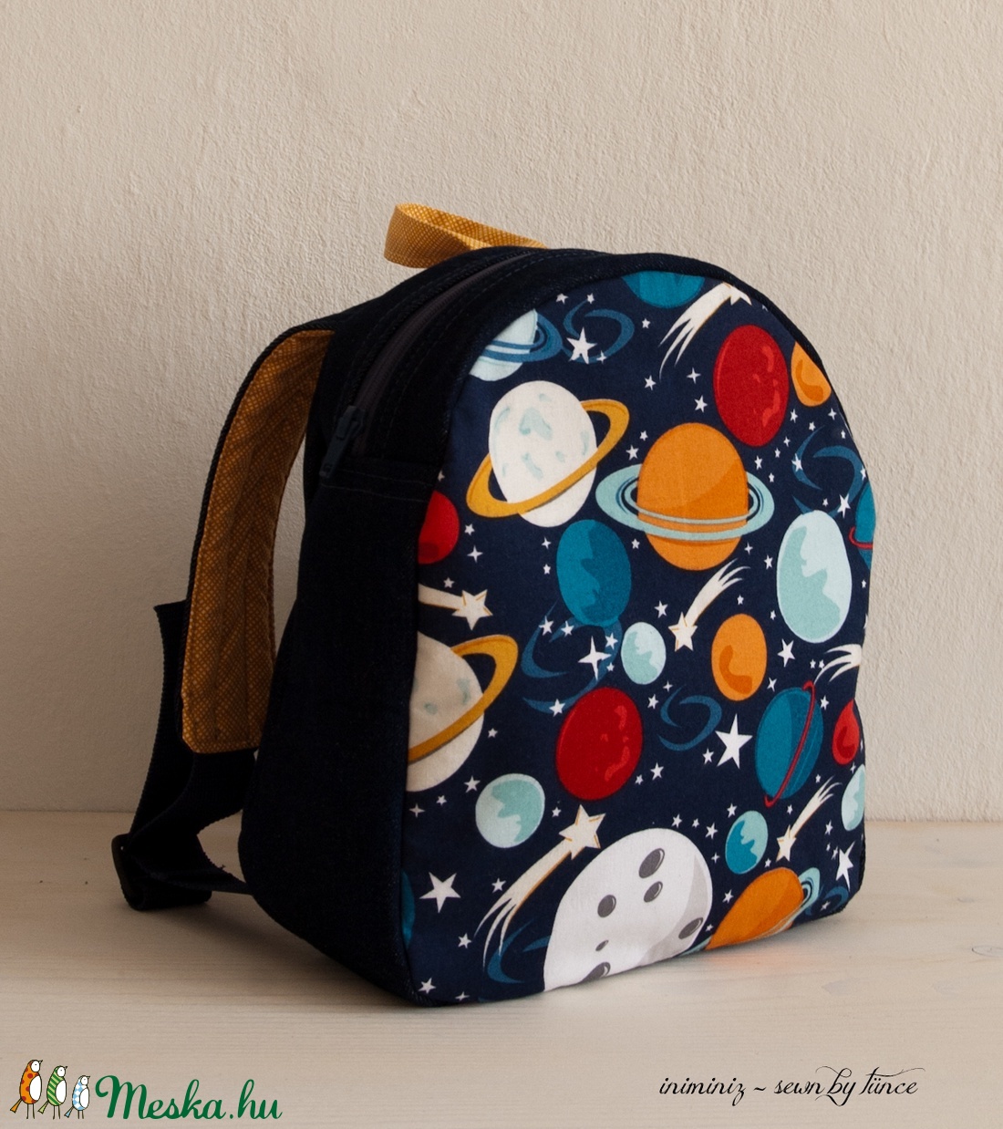 Gyerek hátizsák - Bolygós Óvodás hátizsák, Óvodás táska -  - Meska.hu