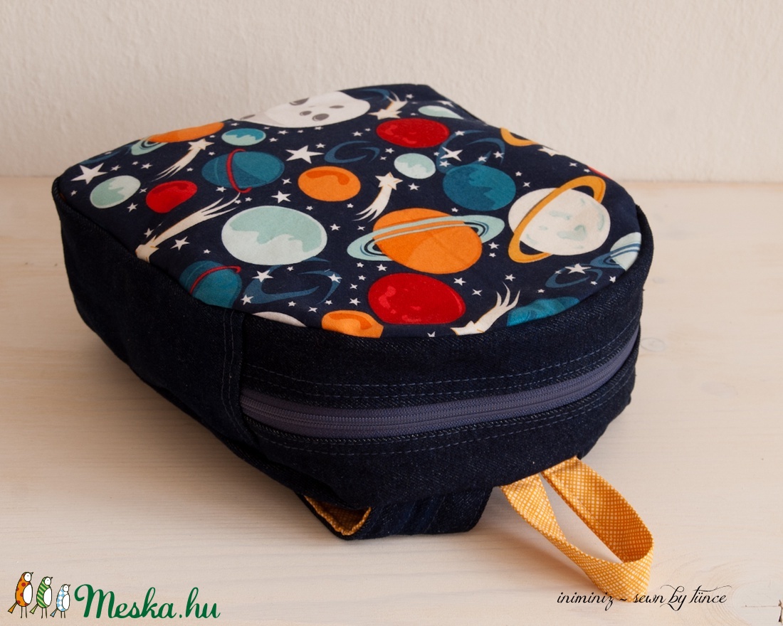 Gyerek hátizsák - Bolygós Óvodás hátizsák, Óvodás táska -  - Meska.hu