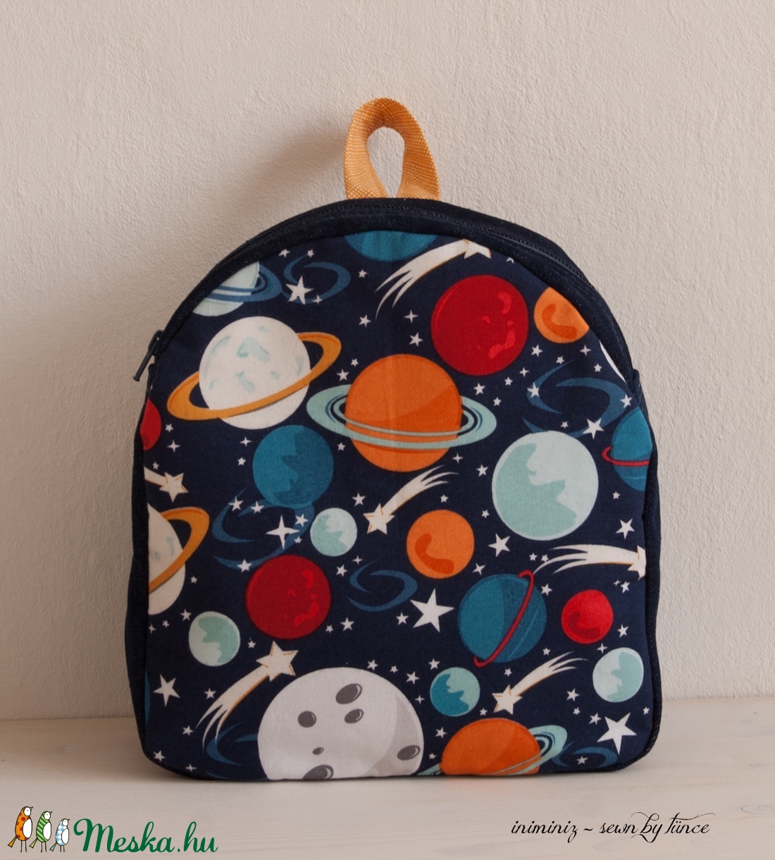 Gyerek hátizsák - Bolygós Óvodás hátizsák, Óvodás táska -  - Meska.hu