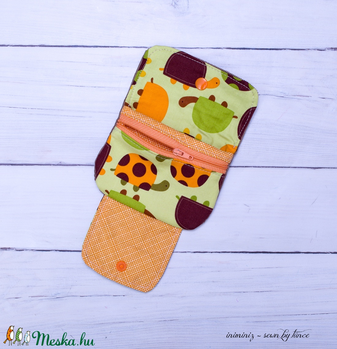 Teknősbékás pénztárca, tárca, gyerekpénztárca pénztárca fiúknak -  - Meska.hu