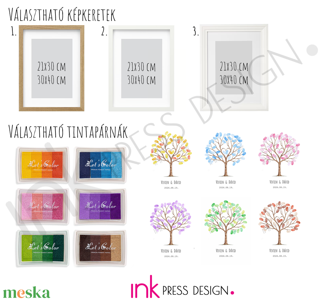 Esküvői ujjlenyomat vendégkönyv - minimalista ifjú pár - esküvő - emlék & ajándék - vendégkönyv - Meska.hu Esküvői ujjlenyomat vendégkönyv - minimalista ifjú pár - esküvő - emlék & ajándék - vendégkönyv - Meska.hu