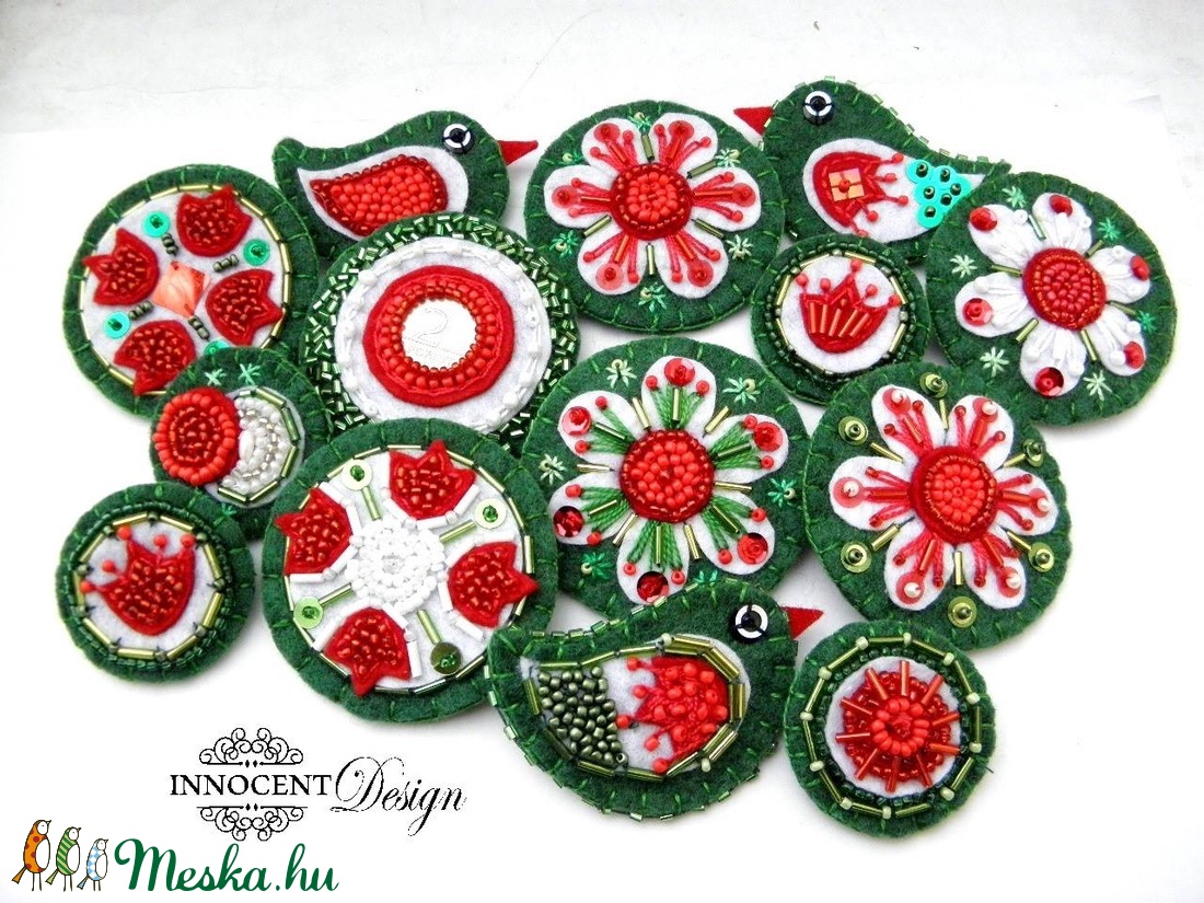Kokárda - ékszer - kitűző és bross - kitűző - Meska.hu Kokárda - ékszer - kitűző és bross - kitűző - Meska.hu