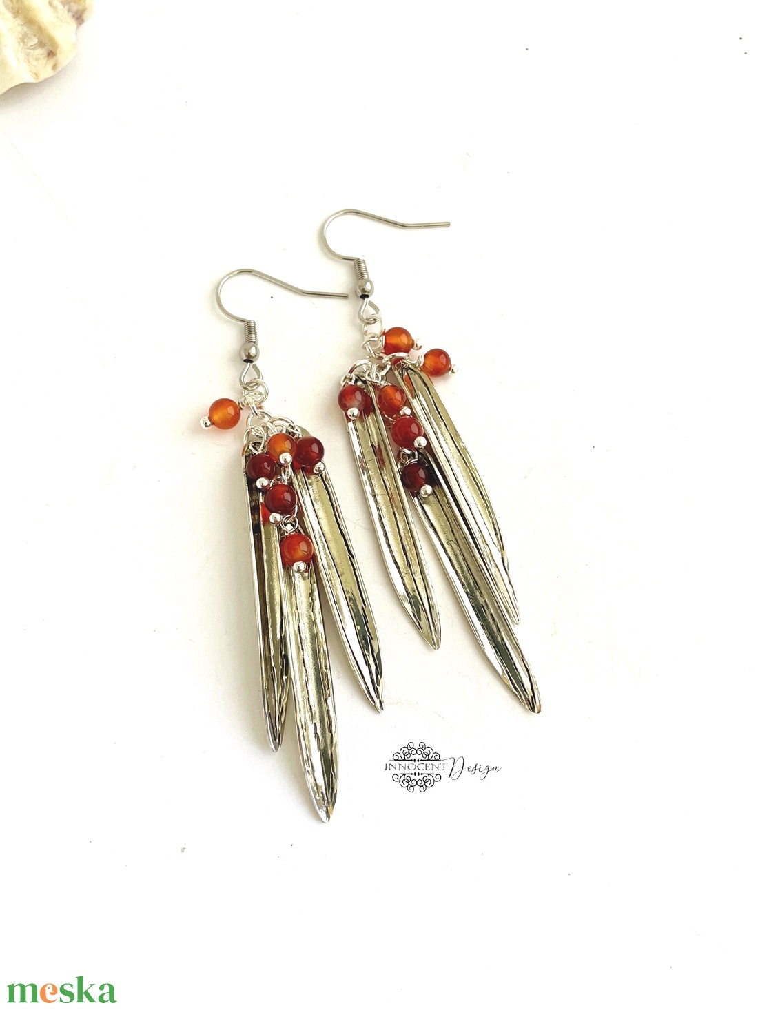 Fine nature - Fűzfalevél - alpakka fülbevaló  - ékszer - fülbevaló - lógó fülbevaló - Meska.hu Fine nature - Fűzfalevél - alpakka fülbevaló  - ékszer - fülbevaló - lógó fülbevaló - Meska.hu