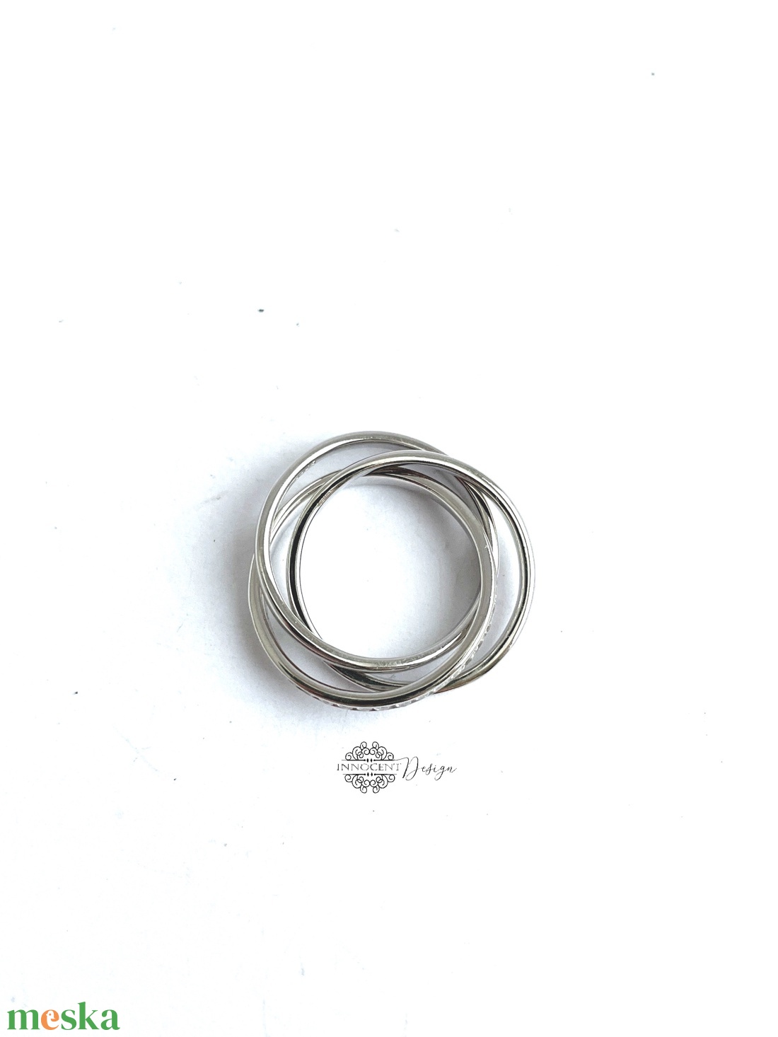 Ezüst hármasgyűrű - trinity II. - ékszer - gyűrű - kerek gyűrű - Meska.hu Ezüst hármasgyűrű - trinity II. - ékszer - gyűrű - kerek gyűrű - Meska.hu