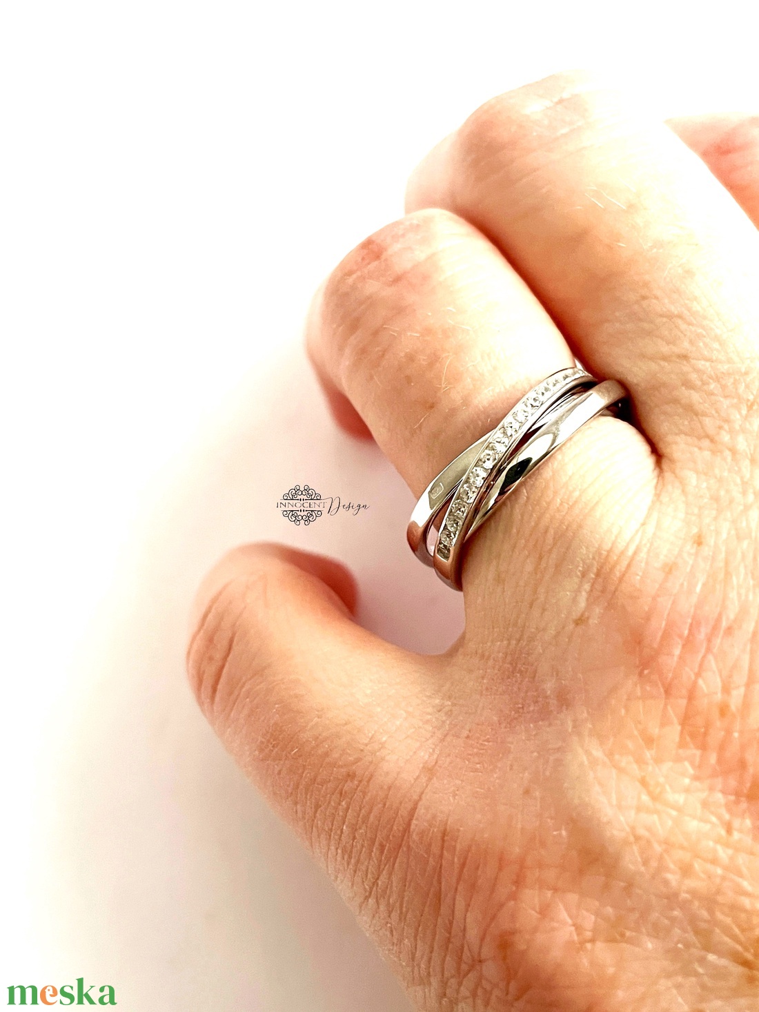 Ezüst hármasgyűrű - trinity II. - ékszer - gyűrű - kerek gyűrű - Meska.hu Ezüst hármasgyűrű - trinity II. - ékszer - gyűrű - kerek gyűrű - Meska.hu