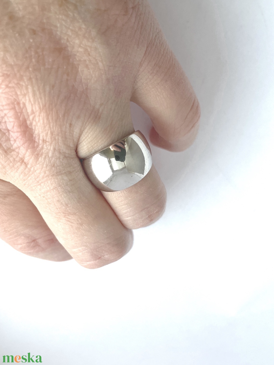 Ezüst caoul gyűrű  - ékszer - gyűrű - kerek gyűrű - Meska.hu Ezüst caoul gyűrű  - ékszer - gyűrű - kerek gyűrű - Meska.hu