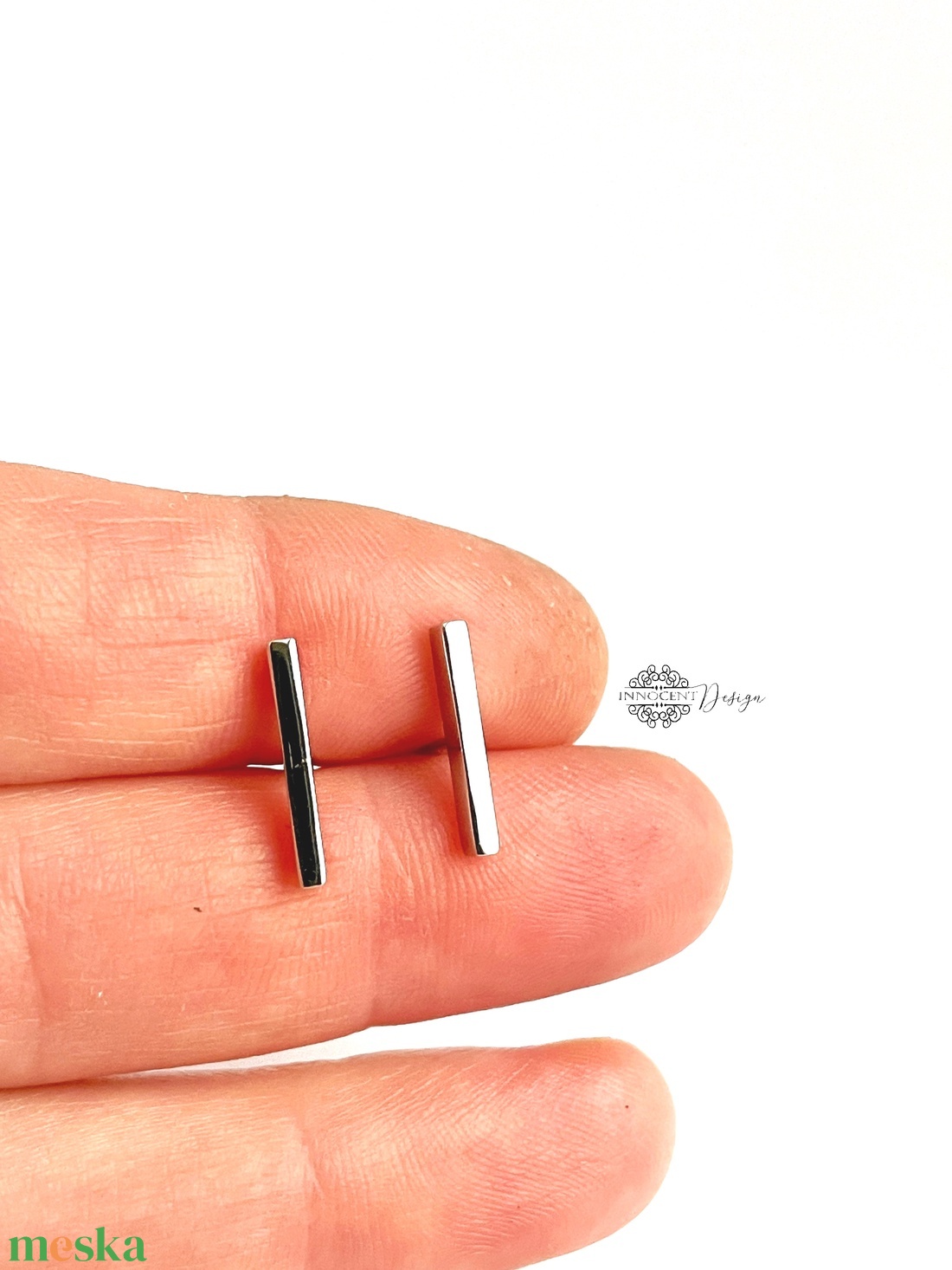 Mínusz - ezüst pötty fülbevaló - ékszer - fülbevaló - pötty fülbevaló - Meska.hu Mínusz - ezüst pötty fülbevaló - ékszer - fülbevaló - pötty fülbevaló - Meska.hu