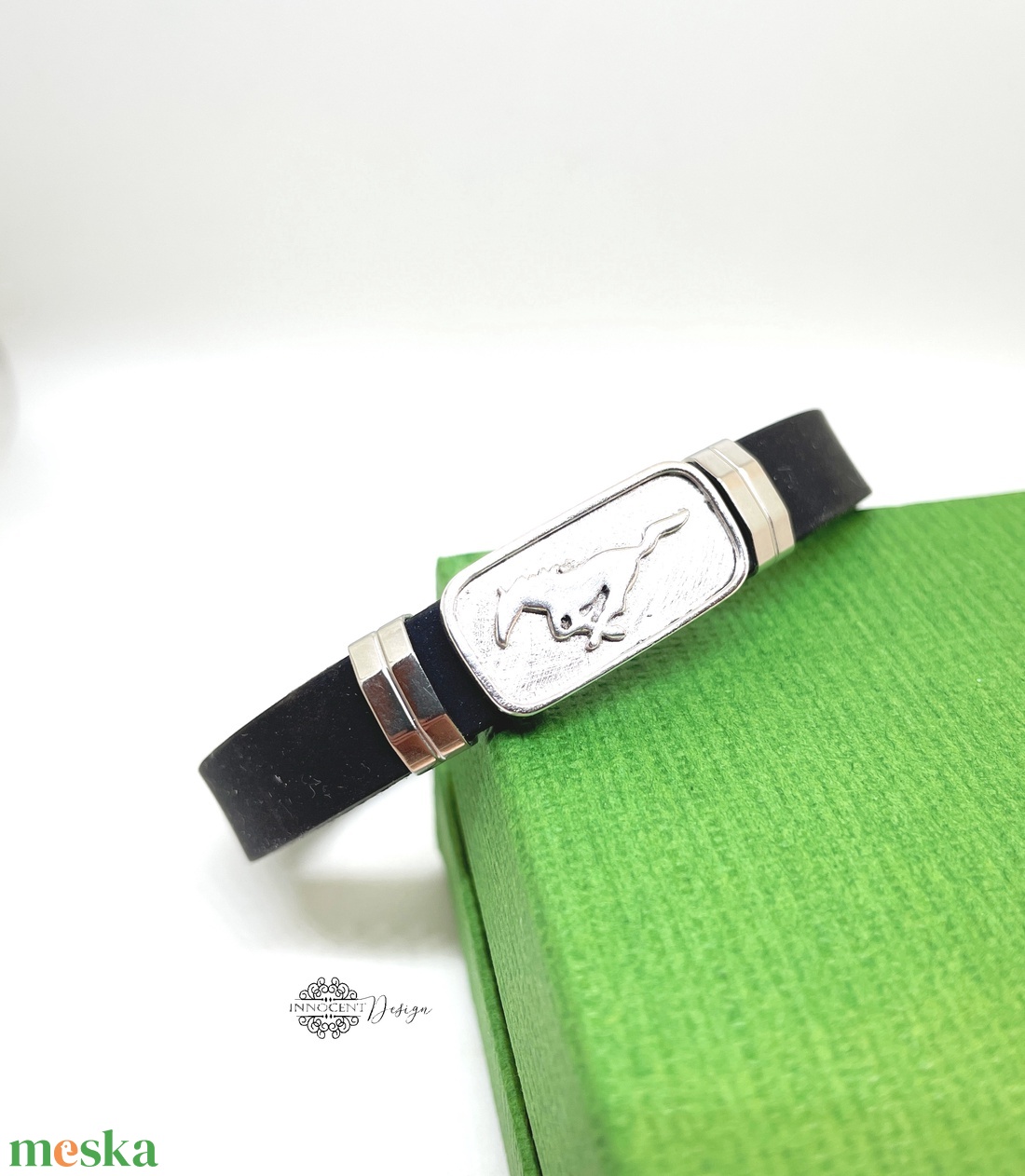 Mustang férfi karkötő  - ékszer - karkötő - charm karkötő - Meska.hu