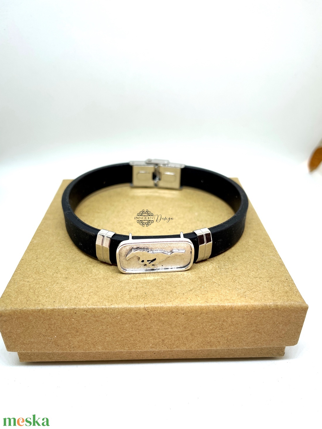 Mustang férfi karkötő  - ékszer - karkötő - charm karkötő - Meska.hu