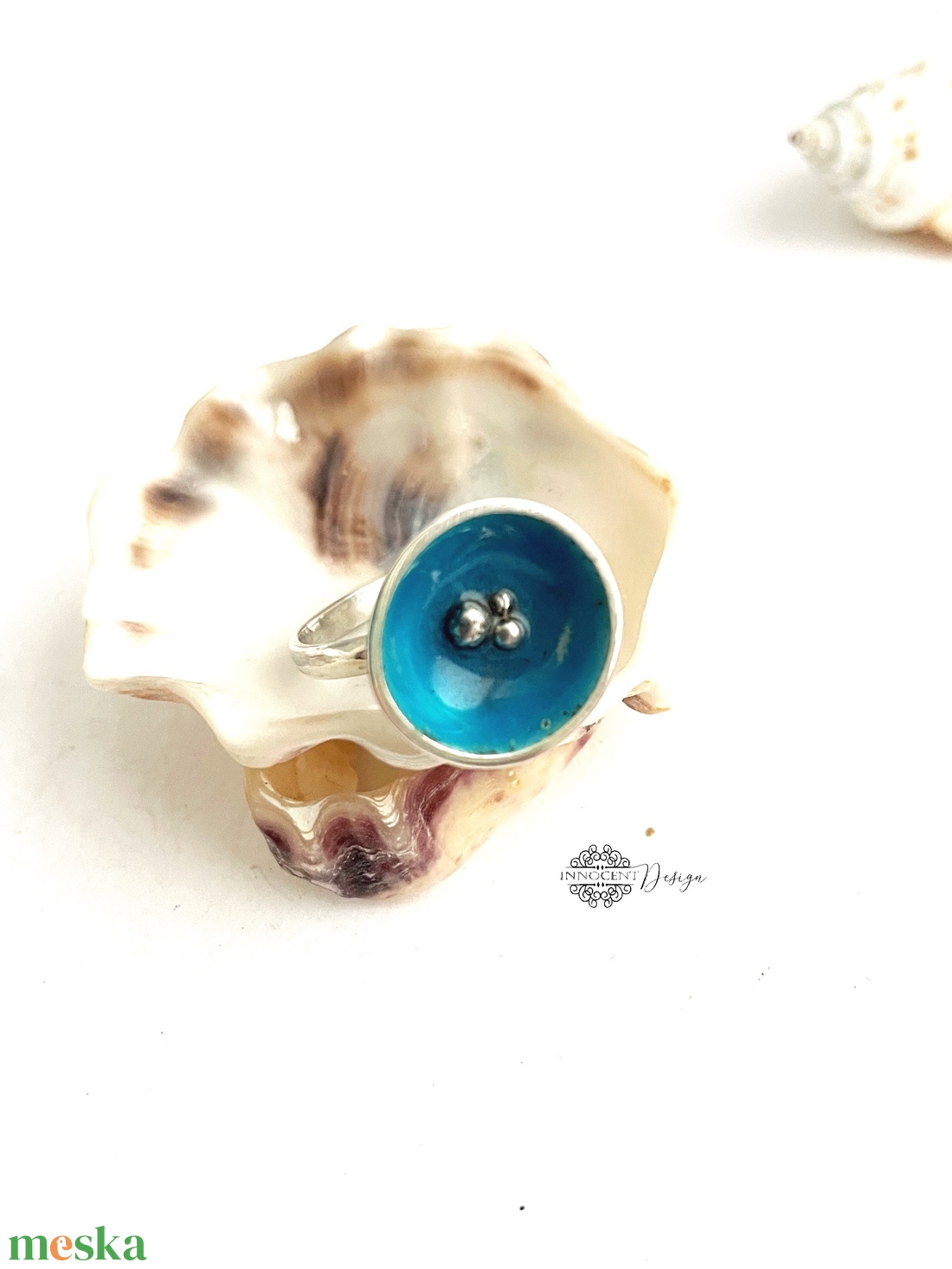 Tükröződés gyűrű - ékszer - gyűrű - statement gyűrű - Meska.hu