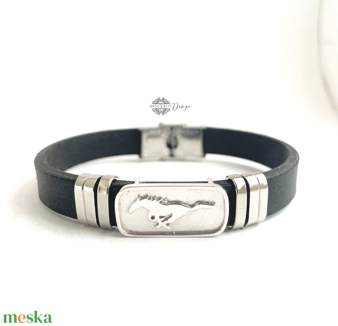 Mustang férfi karkötő  - ékszer - karkötő - charm karkötő - Meska.hu