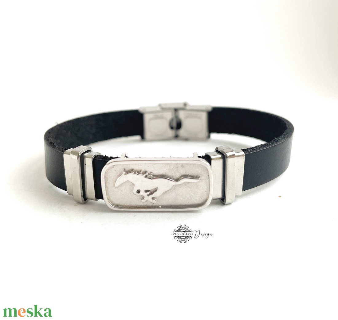 Mustang férfi karkötő  - ékszer - karkötő - charm karkötő - Meska.hu
