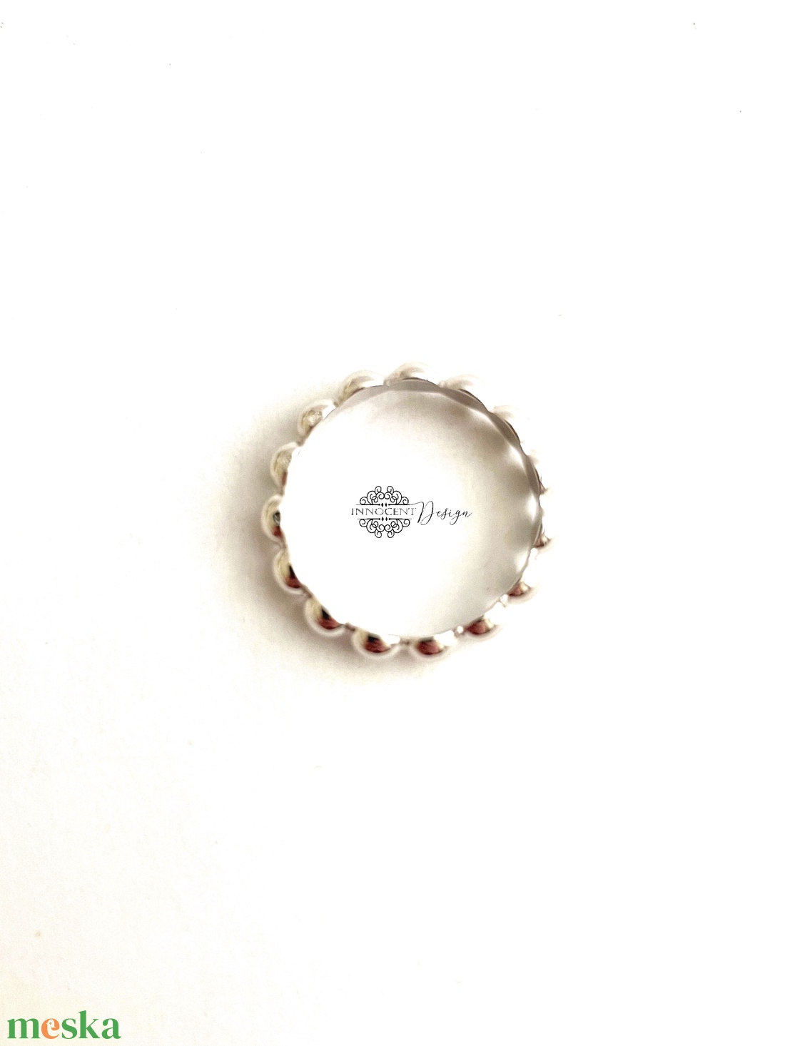  Bogyós ezüst gyűrű- minimalista - természetes 54-es - ékszer - gyűrű - vékony gyűrű - Meska.hu