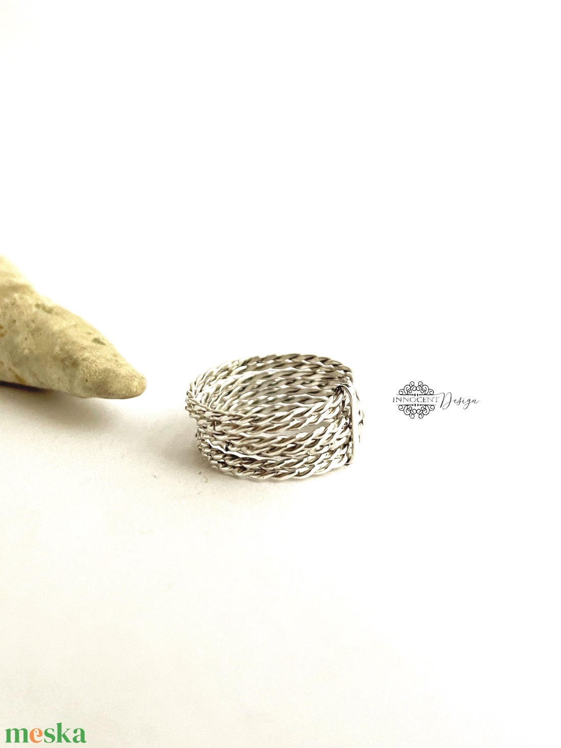 Rakásolható ezüst gyűrűk Tímeának - ékszer - gyűrű - kerek gyűrű - Meska.hu