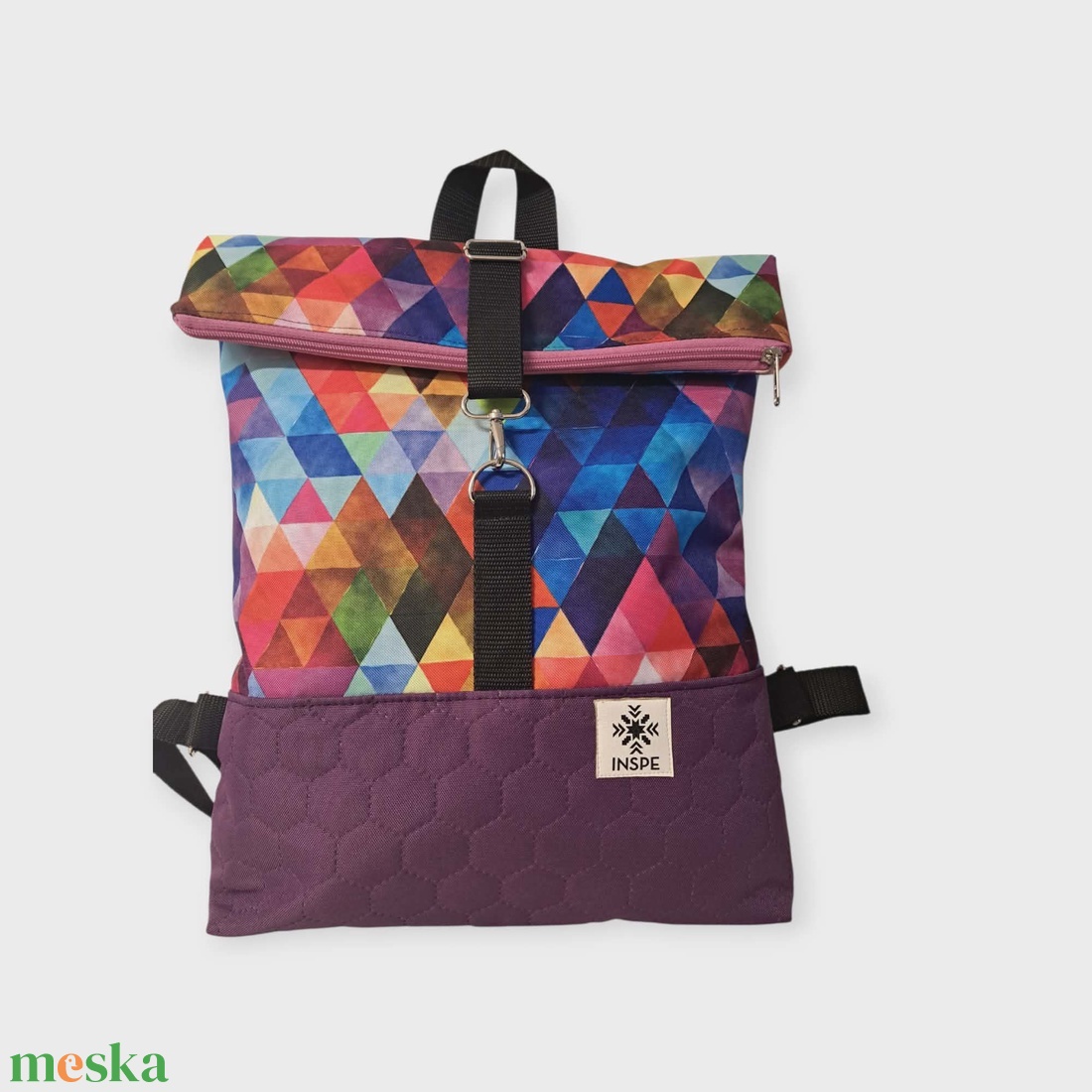 Miriam - táska & tok - hátizsák - roll top hátizsák - Meska.hu