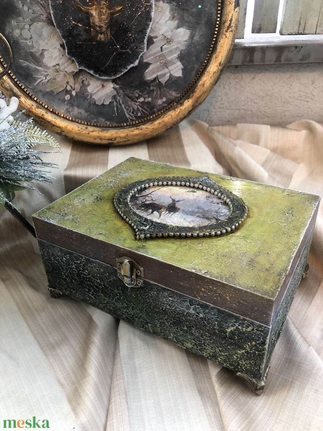 karácsonyi dekoráció  - karácsony - karácsonyi lakásdekoráció - karácsonyi lakásdíszek - Meska.hu