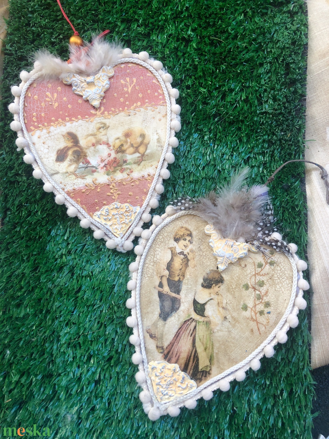 tavaszi húsvéti dísz  - ünnepi díszek, dekorációk - húsvéti díszek és dekorációk - húsvéti tojásfadíszek - Meska.hu