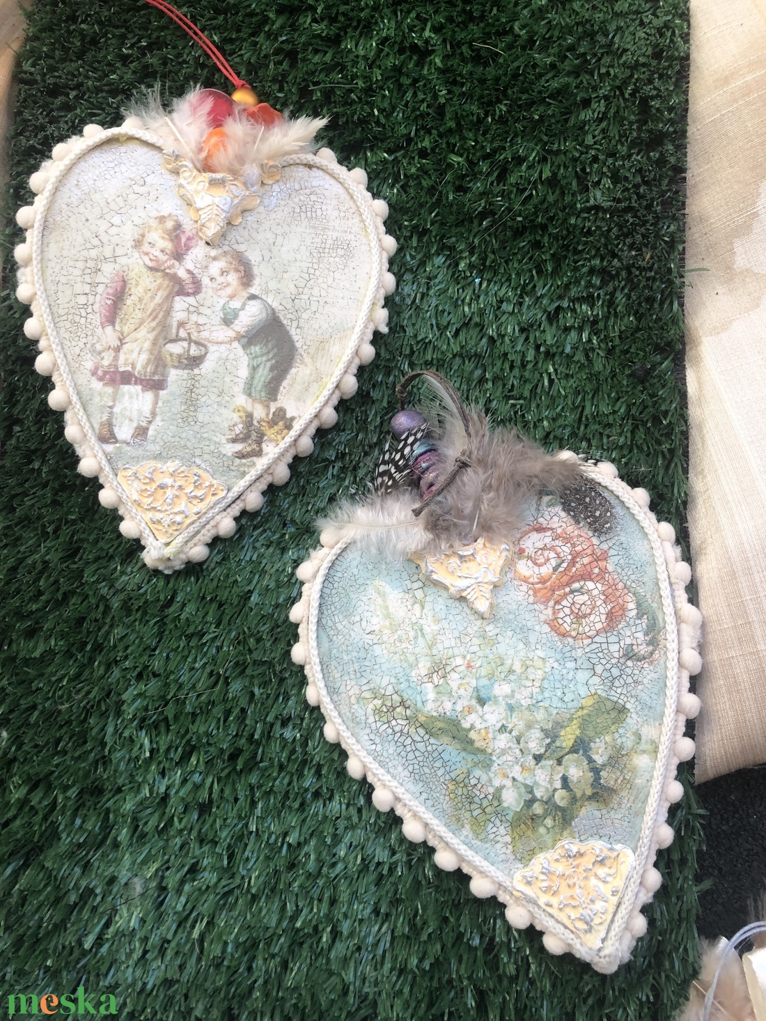 tavaszi húsvéti dísz  - ünnepi díszek, dekorációk - húsvéti díszek és dekorációk - húsvéti tojásfadíszek - Meska.hu