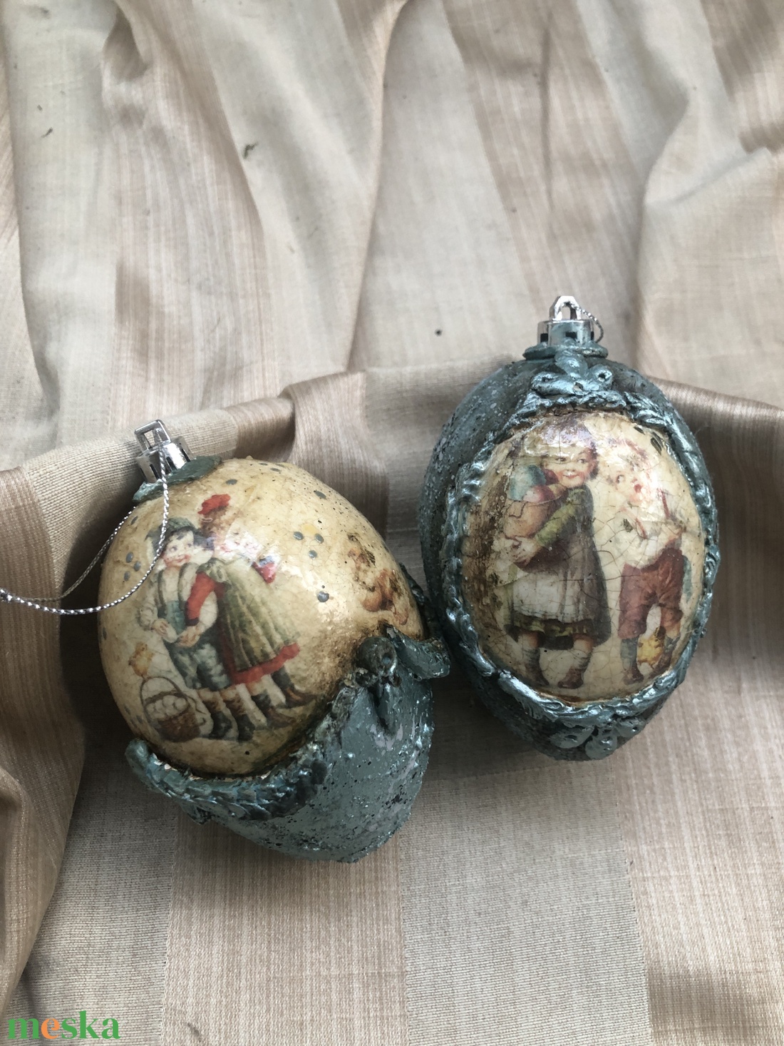 húsvéti tojás - ünnepi díszek, dekorációk - húsvéti díszek és dekorációk - húsvéti tojás, hímestojás - Meska.hu