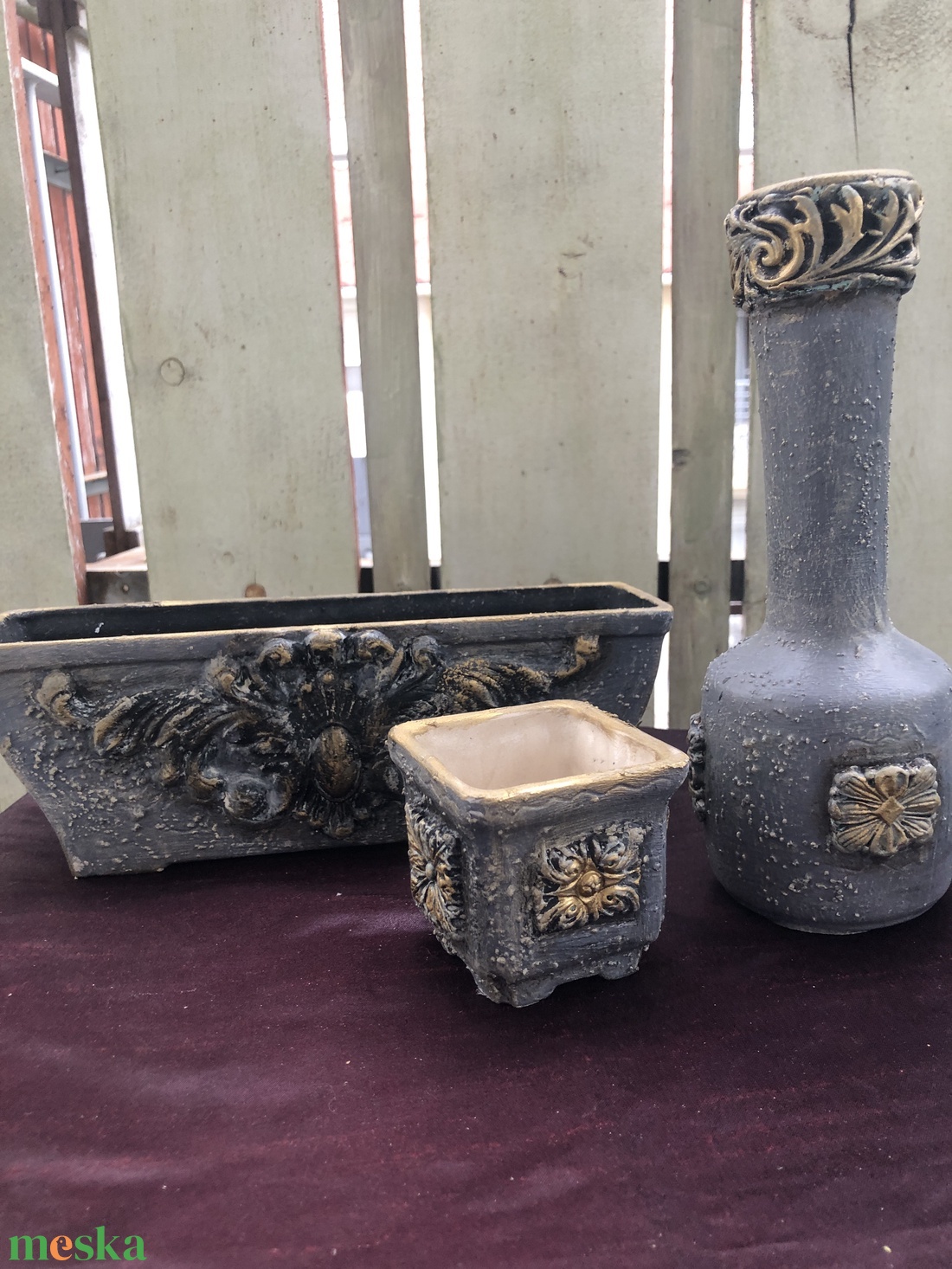 3 részes dekoráció  - otthon & életmód - gyertya, illat, aroma - párologtató - Meska.hu