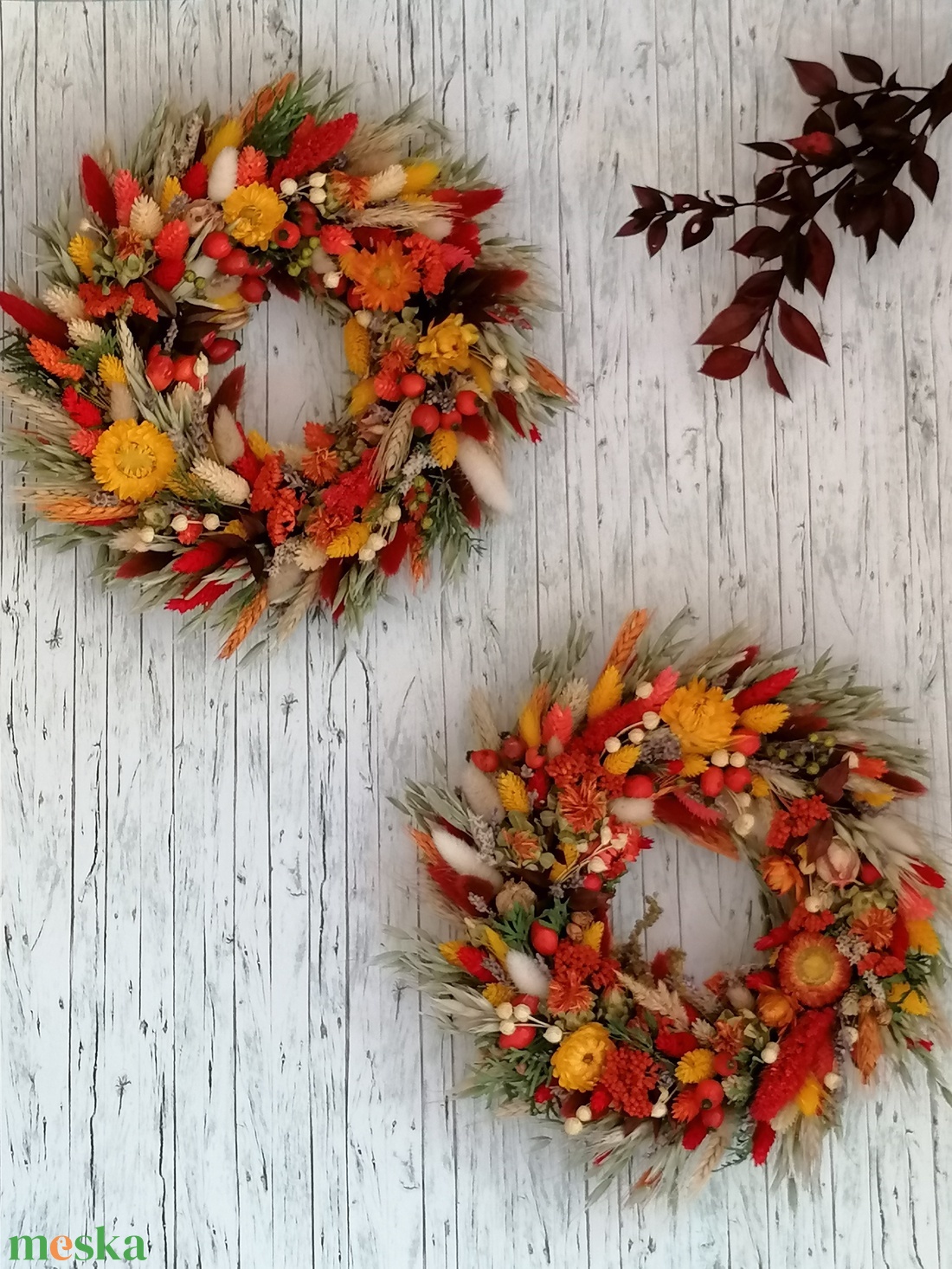 Kis őszi Koszorú (30 cm) - otthon & életmód - dekoráció - ajtó- és ablak dekoráció - ajtódísz & kopogtató - Meska.hu Kis őszi Koszorú (30 cm) - otthon & életmód - dekoráció - ajtó- és ablak dekoráció - ajtódísz & kopogtató - Meska.hu