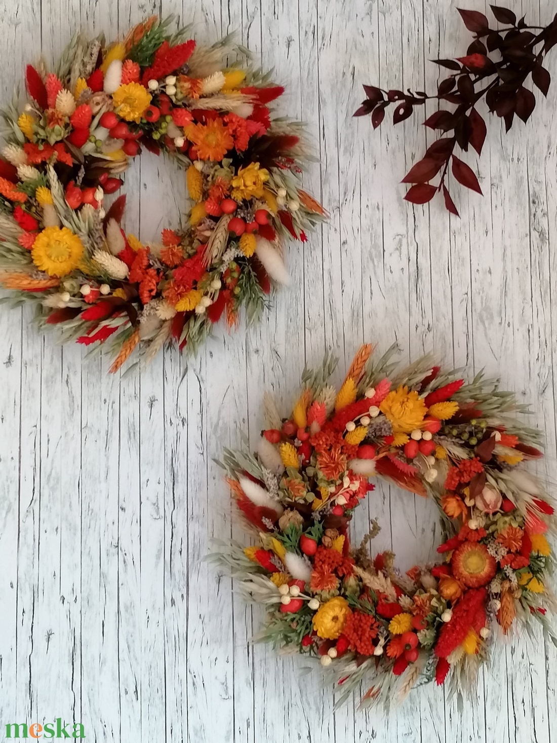 Kis őszi Koszorú (30 cm) - otthon & életmód - dekoráció - ajtó- és ablak dekoráció - ajtódísz & kopogtató - Meska.hu Kis őszi Koszorú (30 cm) - otthon & életmód - dekoráció - ajtó- és ablak dekoráció - ajtódísz & kopogtató - Meska.hu