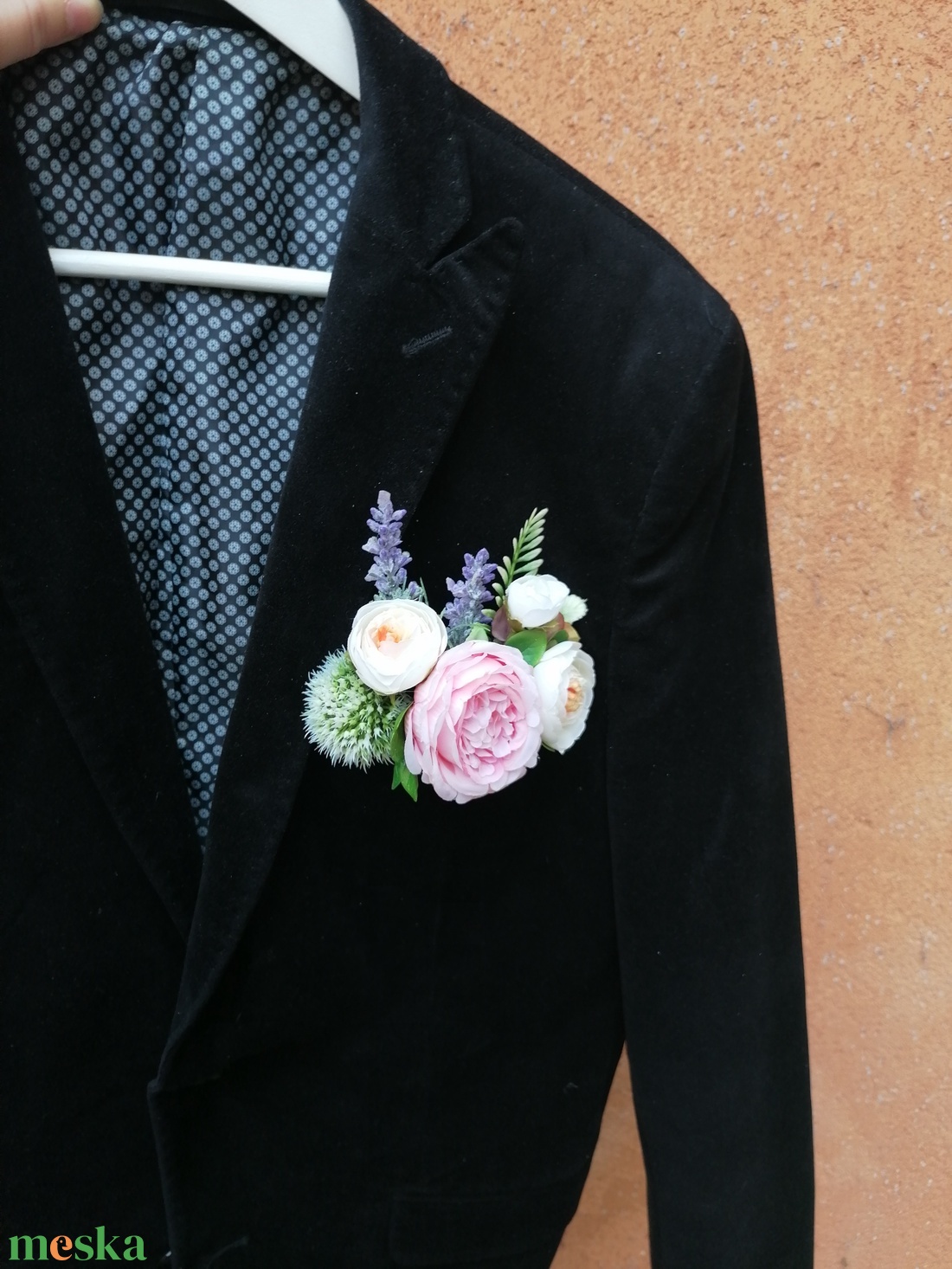 ZsebesVőlegény kitűző - esküvő - kiegészítők - kitűző - Meska.hu