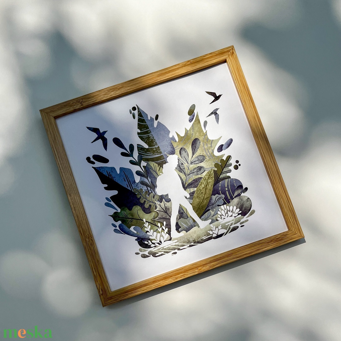 Vándor print - művészet - grafika & illusztráció - művészi nyomat - Meska.hu