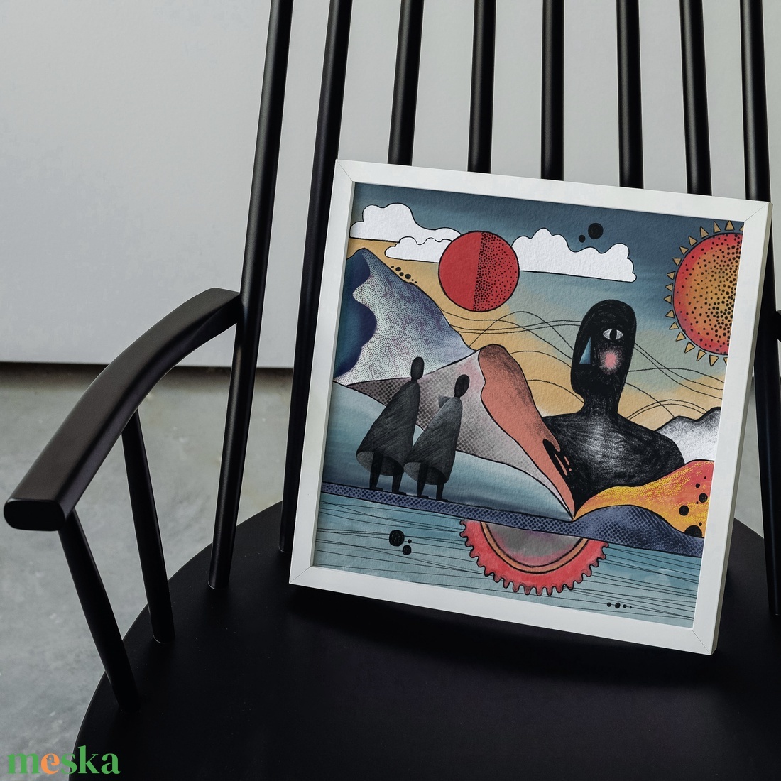 Utazók print - művészet - grafika & illusztráció - művészi nyomat - Meska.hu Utazók print - művészet - grafika & illusztráció - művészi nyomat - Meska.hu