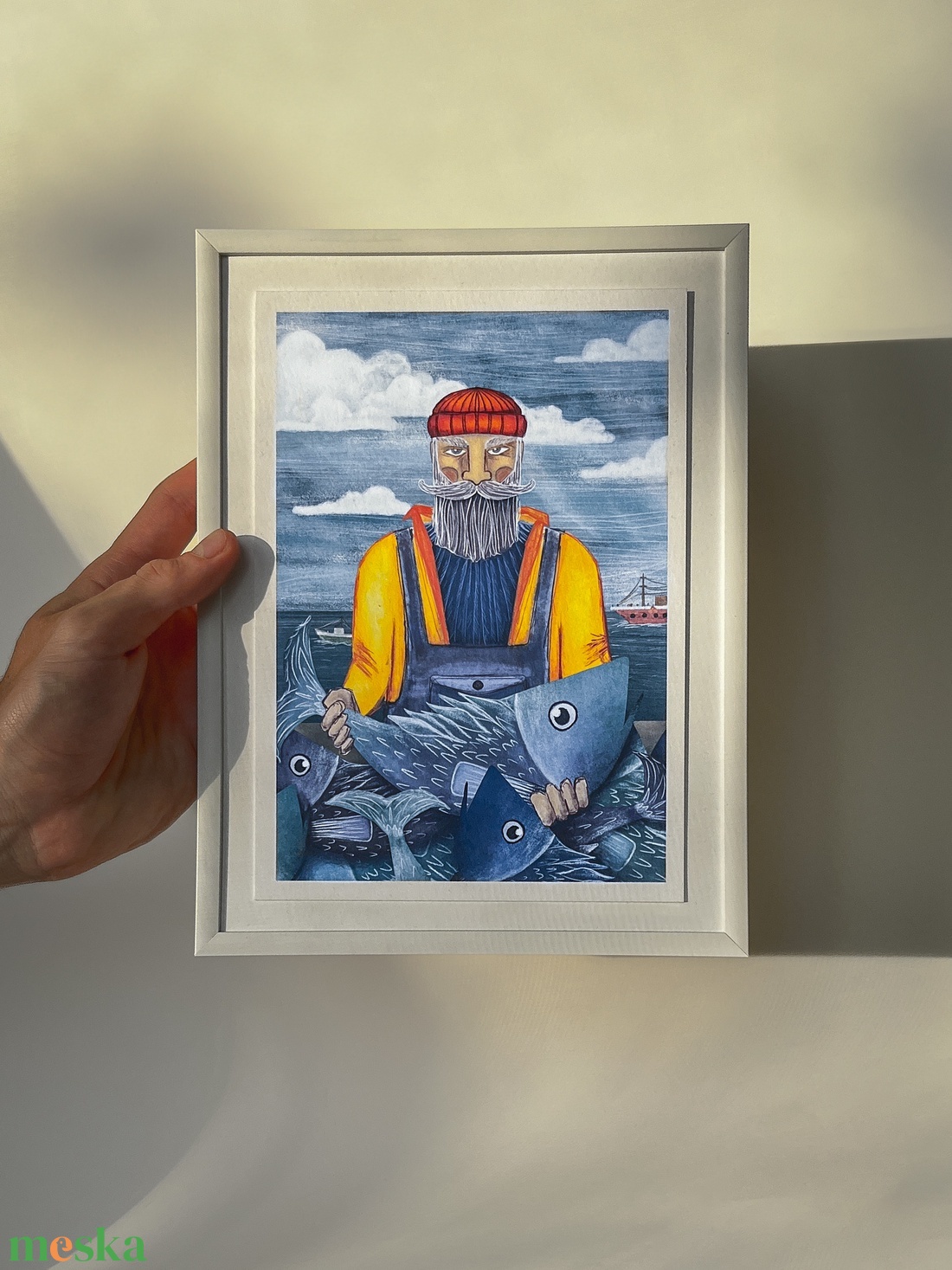A halász print - művészet - grafika & illusztráció - művészi nyomat - Meska.hu A halász print - művészet - grafika & illusztráció - művészi nyomat - Meska.hu