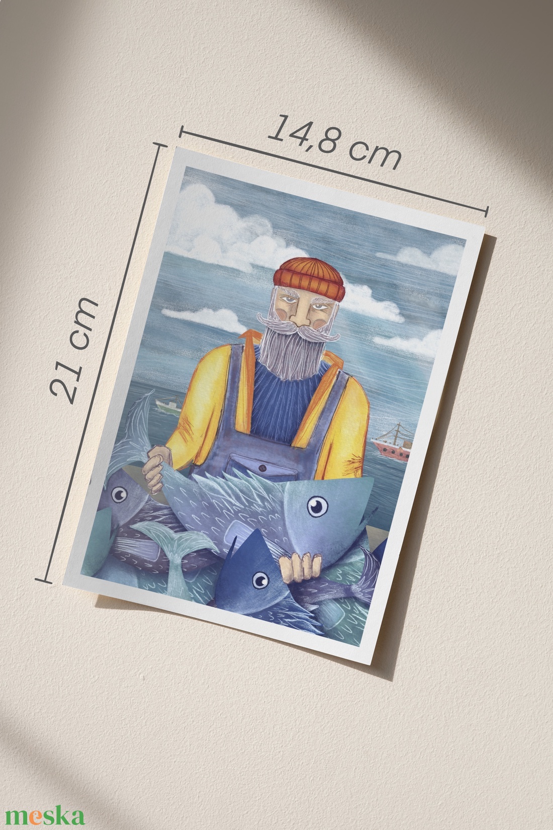 A halász print - művészet - grafika & illusztráció - művészi nyomat - Meska.hu A halász print - művészet - grafika & illusztráció - művészi nyomat - Meska.hu