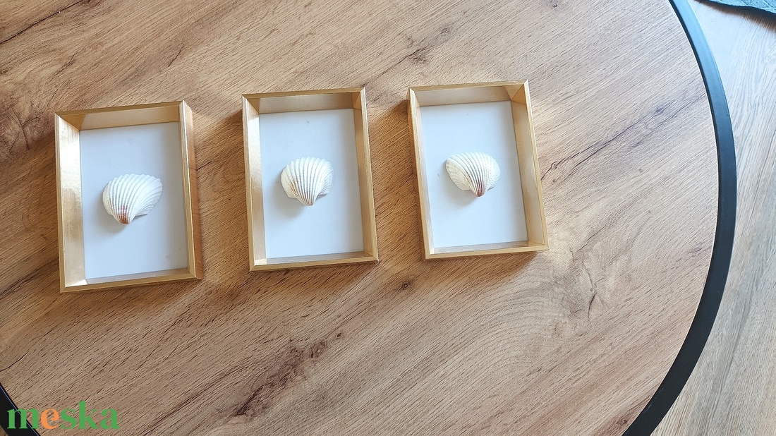 3D kagylós kép, arany szín - otthon & életmód - dekoráció - kép & falikép - 3d képek - Meska.hu 3D kagylós kép, arany szín - otthon & életmód - dekoráció - kép & falikép - 3d képek - Meska.hu