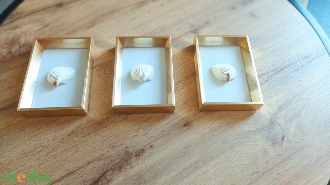 3D kagylós kép, arany szín - otthon & életmód - dekoráció - kép & falikép - 3d képek - Meska.hu 3D kagylós kép, arany szín - otthon & életmód - dekoráció - kép & falikép - 3d képek - Meska.hu