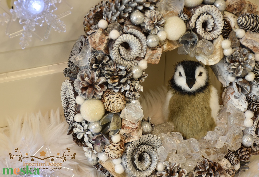 Kis pingvines kopogtató - otthon & életmód - dekoráció - ajtó- és ablak dekoráció - ajtódísz & kopogtató - Meska.hu