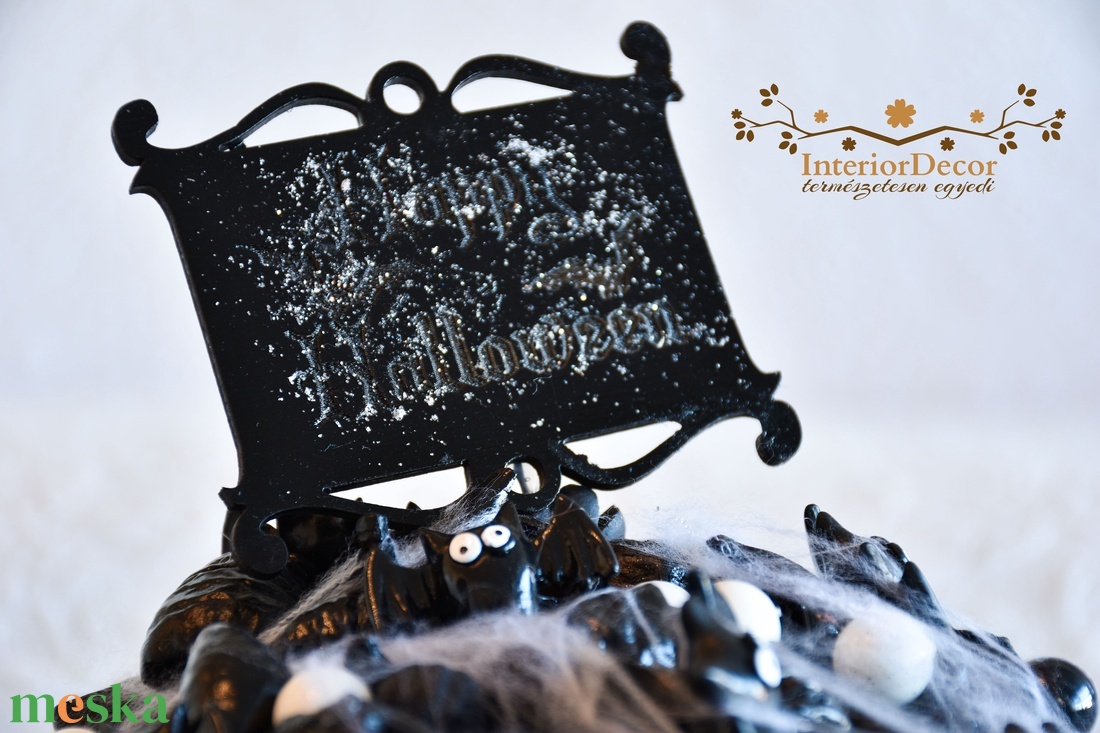 Denevéres halloweeni tök - otthon & életmód - dekoráció - halloween - halloweeni tök - Meska.hu