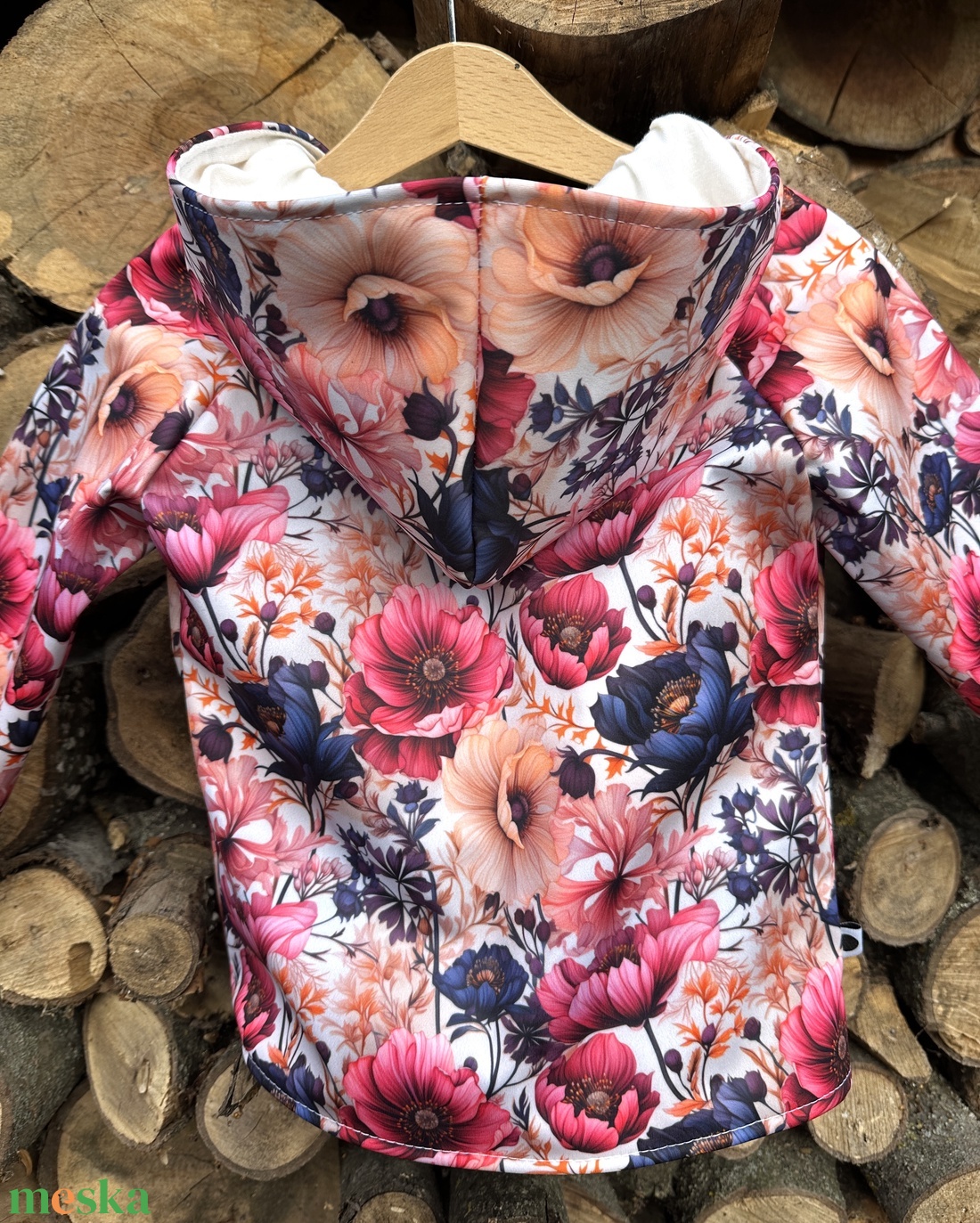 Tavaszi softshell gyermek kabát - 92 - ruha & divat - babaruha & gyerekruha - gyerek kabát, dzseki - Meska.hu